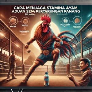 Cara Menjaga Stamina Ayam Aduan Selama Pertarungan Panjang