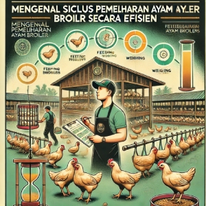 Mengenal Siklus Pemeliharaan Ayam Broiler Secara Efisien